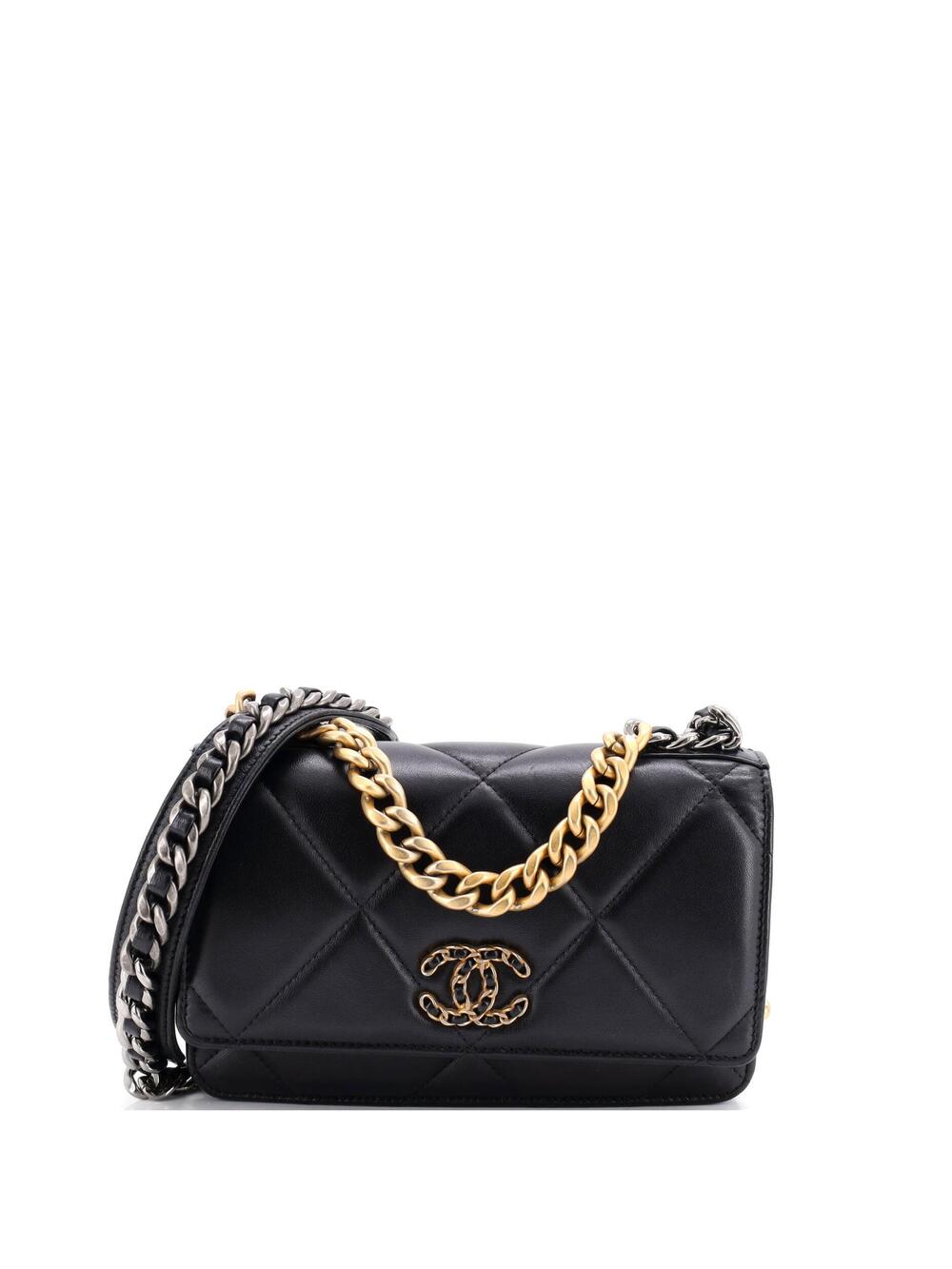 Chanel 19 Wallet On Chain Quilted #350866C42B
